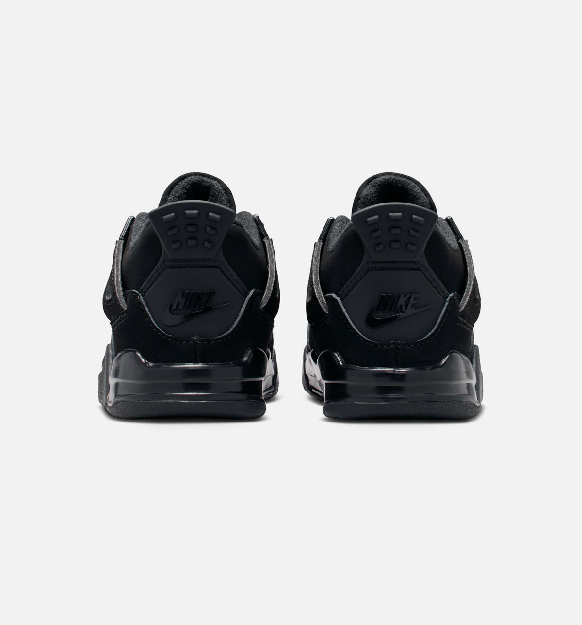 Air Jordan 4 Retro Black Cat – Infant & Toddler Lifestyle Shoe | Black/Light Graphite